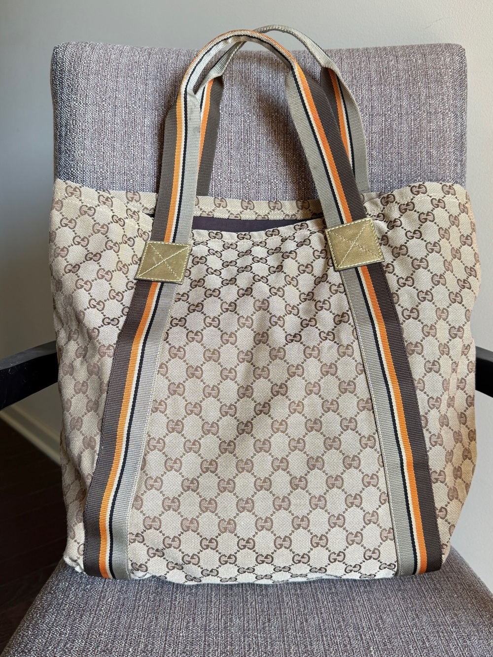 Authentic Gucci Shopping Tote Bag - Picture 5 of 15